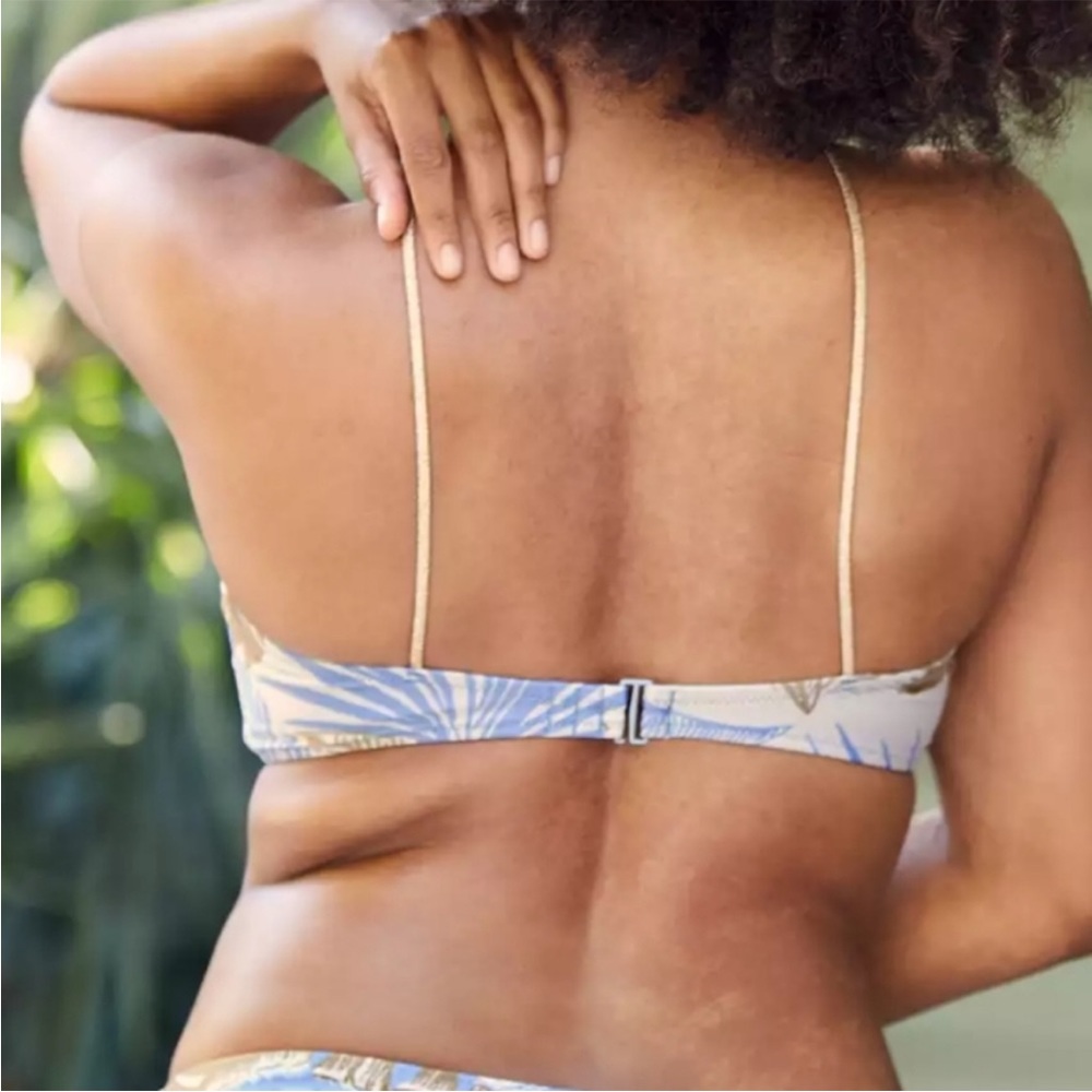 Aerie NWT Tropical Print Bandeau - Picture 2 of 7